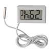 Digital LCD Thermometer, Mini Temperature Meter Probe Sensor Digital LCD