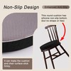 OVOV Round Chair Cushions for Dining Chairs 2 Pack Extra