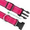 Strong Bright Reflective Dog Puppy Collar, Soft Padded Lightweight, Fully