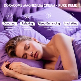 Magnesium Moisturizing Cream – Fast-Absorbing, Skin-Friendly Formula for Muscle Comfort, Relaxation, Stress Support & Nighttime Wellness