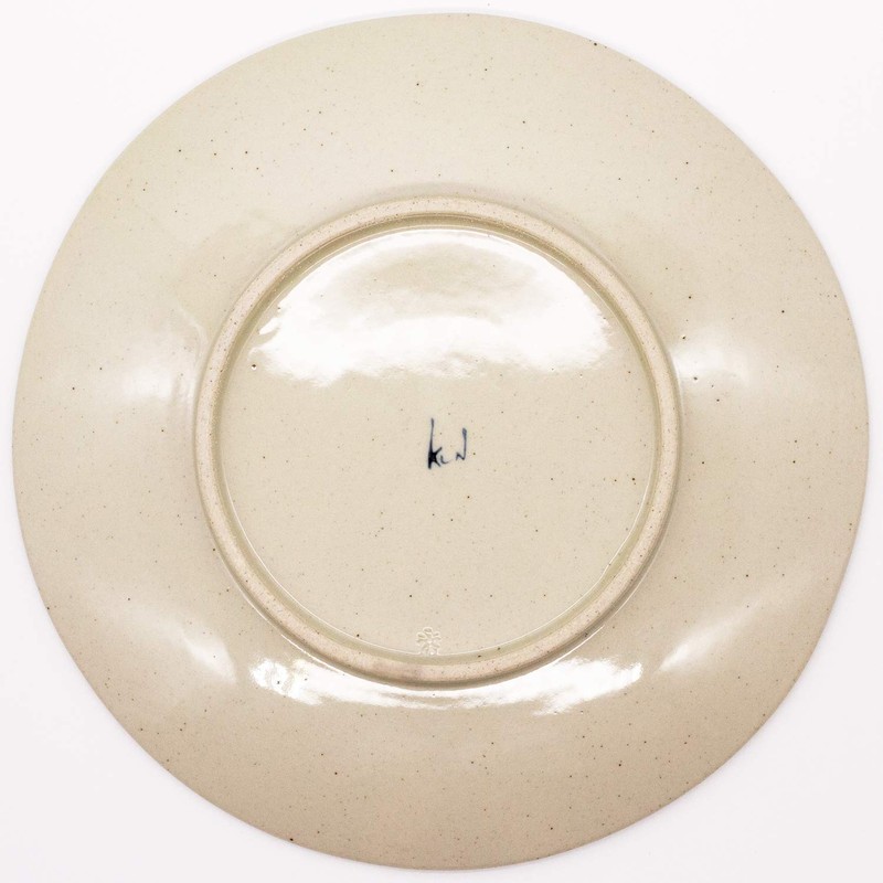 24to3 Nishitomi 478120 Hasami Pottery, Isayama Pottery, 7 Inch Plate,