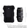 JJC Lens Bag Protective Case, black, XL, Lens Pouch