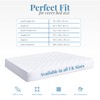 Acrali Home Quilted Single Mattress Protector, UltraSoft 3-Layer Design with