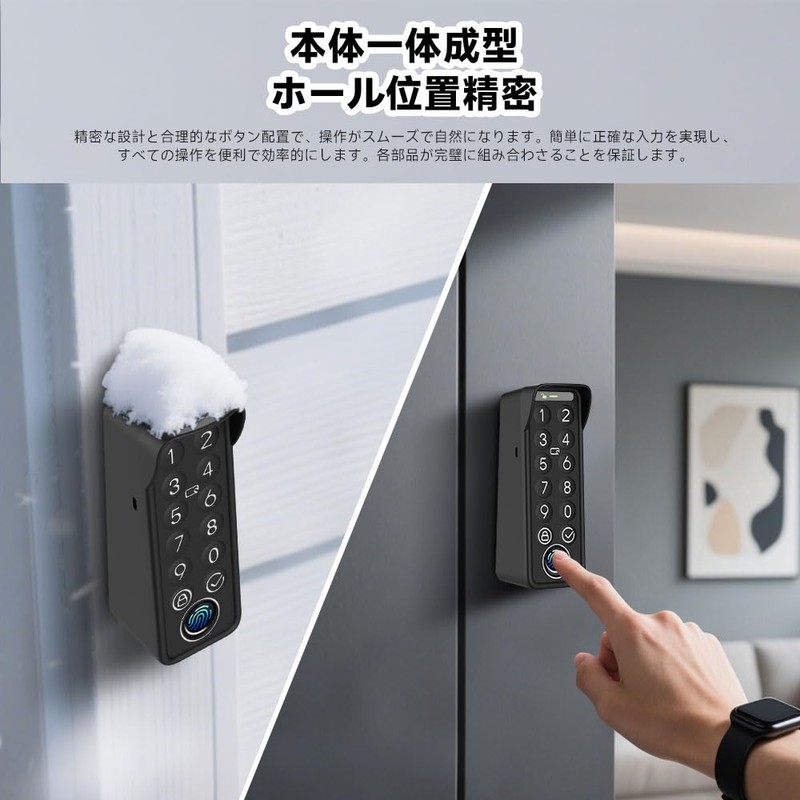 For SwitchBot Fingerprint Identification Pad Cover, Full Body Protection, Lightweight,