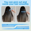 Rat Tail Comb Parting Comb：2Pcs Rat Tail Combs for Women，Fine