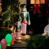 FUNBOY 3.5 FT Giant Inflatable Classic Nutcracker Christmas Decor, Indoor/Outdoor,
