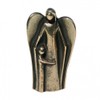 Bronze Sculpture / Ornament-Guardian Angel with Child - 7 CM