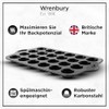 Wrenbury Mini Muffin Mould for 24 Mini Muffins - Non-Stick
