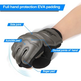 Xinluying Punch Bag Taekwondo Karate Gloves for Sparring Martial Arts Boxing Training Fingerless Women Kids