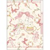 Takei Miki [Pocket File] A5 Clear File 3 Pockets/Elegant Rabbit