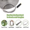 Macuvan Flexible Metal Garden Hose 100ft-Heavy Duty Water Hose with