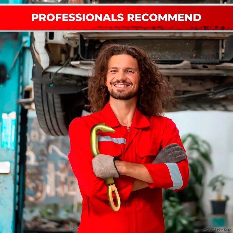 Car Frame Puller Hook - Flat Hook for Frame Puller