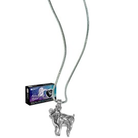 Precious Pearl 12 Zodiac Pendant Necklace, Pearl in Oyster Kit Birthday Gift Set, Locket Clasp Pendant with 19.5" Chain (Aries)
