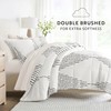 Merit Linens Bedding Bundle, Patterned Microfiber Comforter Set and Solid
