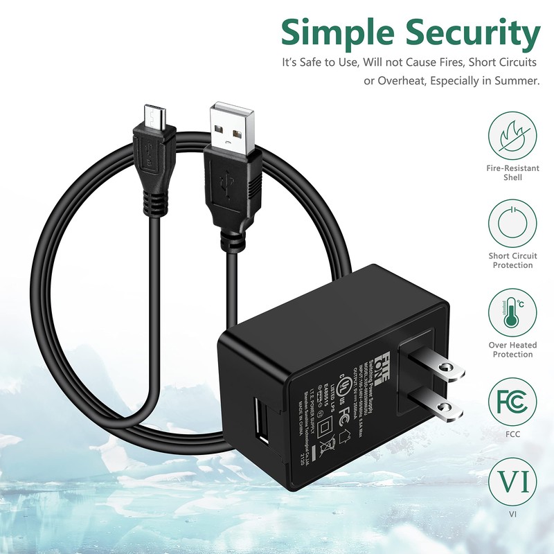 Kitchen Scale Food Scale Charger, FITE ON USB Power Adapter