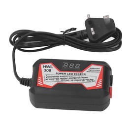 LED Light Testing Tool, Voltage Tester Input 85-265V Output 0-300V TV Backlight Tester for LED Backlight LCD TV Repair and Testing (UK Plug)