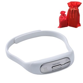 Doctor Air MN-06 WH Fit Wave Neck Massager, Shoulder Massager, Neck Massager, Stiff Neck, Shoulder Massager, Wrapping Included, Mother's Day, Father's Day, Grandparents Day, Birthday Present