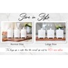 25 Ounce Elegant Ceramic Kitchen Canisters Set of 3 -