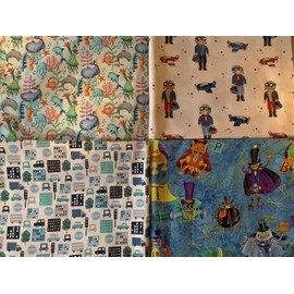 Lap weighted blanket, 5 lbs and various prints, aviator, airplanes, city, vehicles, robots