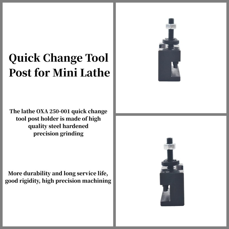 waltyotur 1Pcs OXA 250-001 Quick Change Tool Post Holder, Quick