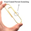 HAHIYO Paperclips 4 inch (100mm) Extra Large Paper Clips Sturdy