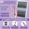 DIY Lash Extension Kit 280 Pcs Lash Clusters Kit Individual