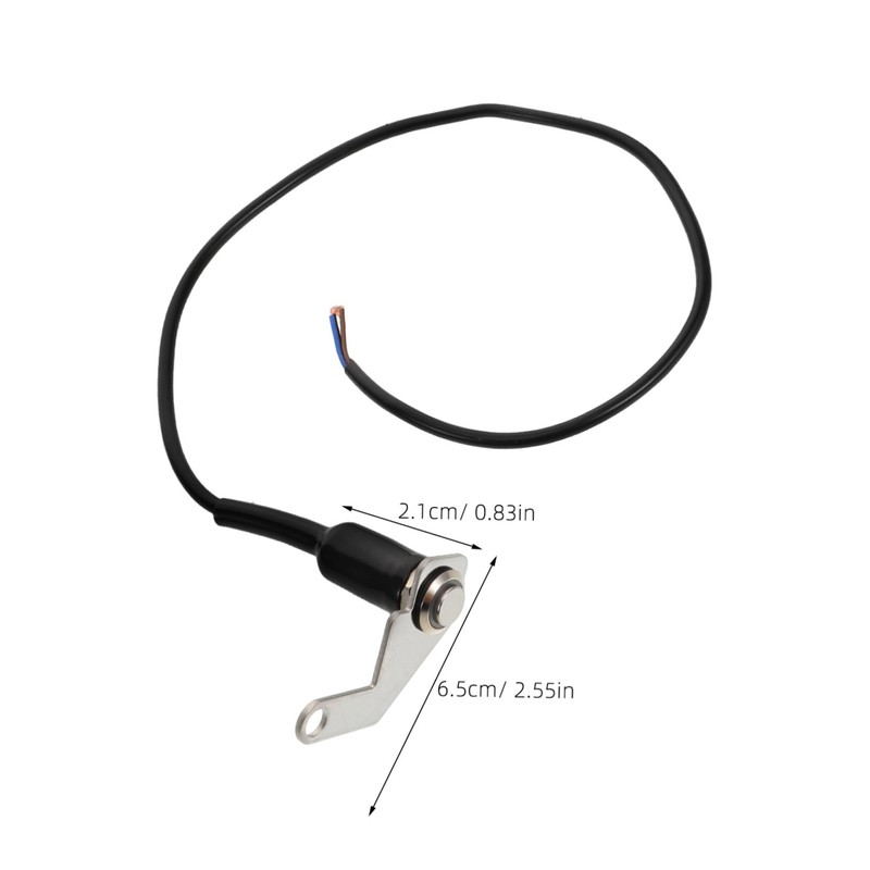 iplusmile 2pcs Motorcycle Handlebar Switch Stainless Steel Fan Headlight Horn