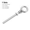 sourcing map Lifting Eye Bolt, 1 Set M10x150mm Eye Bolt
