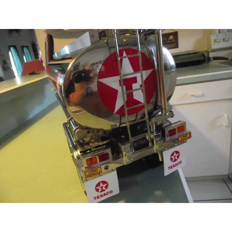 TAMIYA 1/14 SCALE TEXACO TANKER VINYL DIE CUT DECAL SET