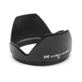 vhbw Lens Hood Compatible with Tamron AF 16-300mm F/3.5-6.3 Di II VC PZD Macro Lens Black, Plastic, Tulip-shaped
