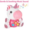 daboot Baby Unicorn Musical Toys, Cute Soft Plush Stuffed Animal
