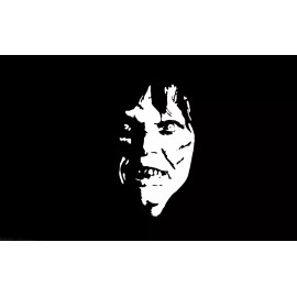 Unbranded The Exorcist (Regan) WHITE vinyl decal for car windows weatherproof 6.1 x 3.5 in