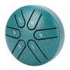 Mini Steel Tongue Drum 3 Inch 6 Notes Worry Free
