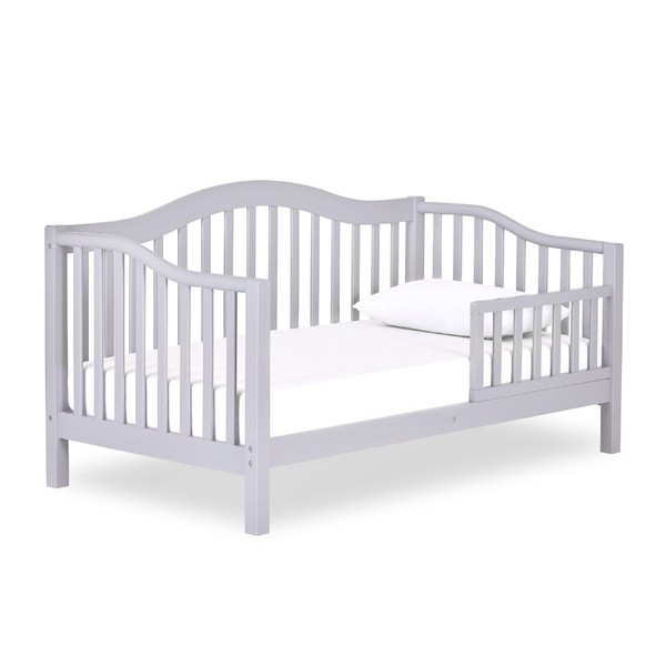 Dream On Me Austin Toddler Day Bed in Pebble Grey, Greenguard Gold Certified