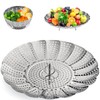Zocy Steamer Basket, Stainless Steel Vegetable Steam Baskets for Steaming