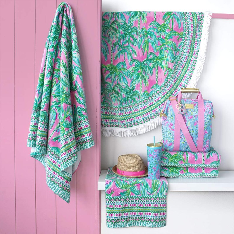 Lilly Pulitzer Oversized Pool/Beach Towel, 40 x 70, Large Terry