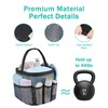 Mesh Shower Caddy Portable for College Dorm Room Essentials, 8-Pocket