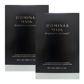 TG Dominas Mask Brightening Pack 28ml x 4 sheets (2 boxes) Whitening and wrinkle improvement / TG도미나스 마스크 브라이트닝 팩 28ml x 4매 (2박스) 미백 주름 개선