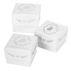 Baby Shower Keepsake Boxes Set of 3 - Tooth/Curl/Precious Things