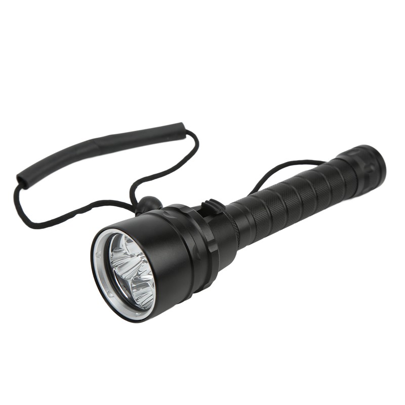 S5 Diving Flashlight with Anti Skid Rope Hard Anodized Treatment