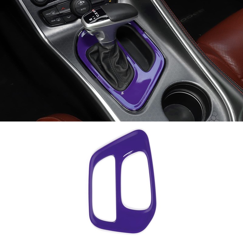 Voodonala for Challenger Gear Shift Panel Covers Decoration Trim Accessories