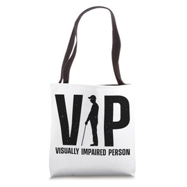Visually Impaired Art For Men Women Blind Vision Impaired Tote Bag