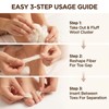 4Pcs Lambs Wool Padding for Toes