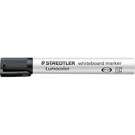 STAEDTLER Lumocolor 351 B-9 Flip Chart Pens, Whiteboard Markers, Cases and Accessories, Black, Pack of 1