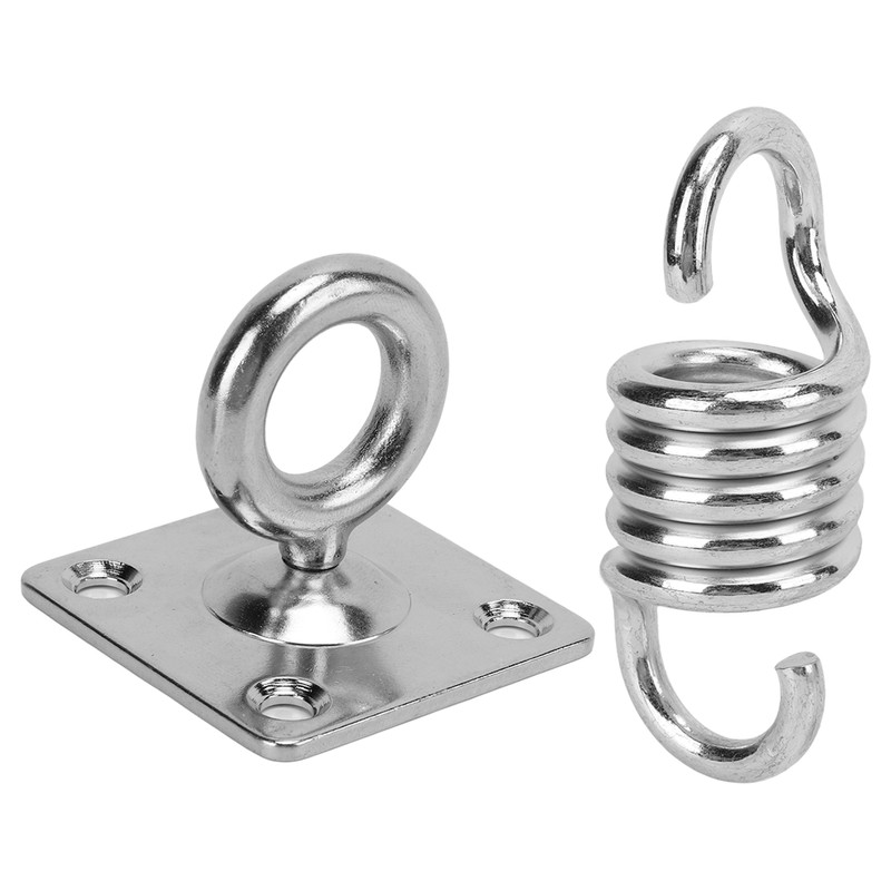 551LB Load Capacity Hammock Chair Hanging Kit Stainless Steel Swing