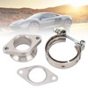42mm Wastegate Flange 2 Bolt to MVS V Band with