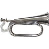 Boy Scout Nickel Plated Blowing Bugle Attack Command Signal Horn