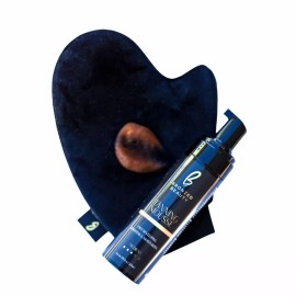 Bronzed Beauty Self-Tanning Mousse Kit – 6.7fl oz Medium Self-Tan Mousse & Mitt