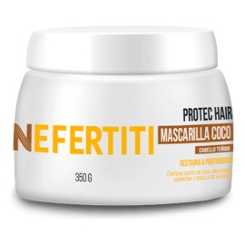 Mascarilla Cabello Teñido Coco Keratina Nefertiti 350g