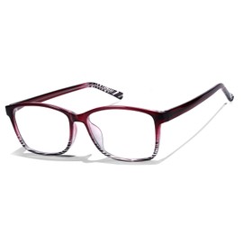 IGnaef 2.0Natural Crystal Stones Lenses Reading Glasses with Clear Real Glass Lenses Blue Light Blocking & UV Protection RL5189